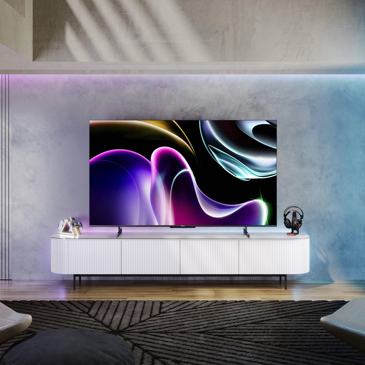 PANTALLA Hisense 75" Class U7 Series Mini-LED ULED 4K Google TV