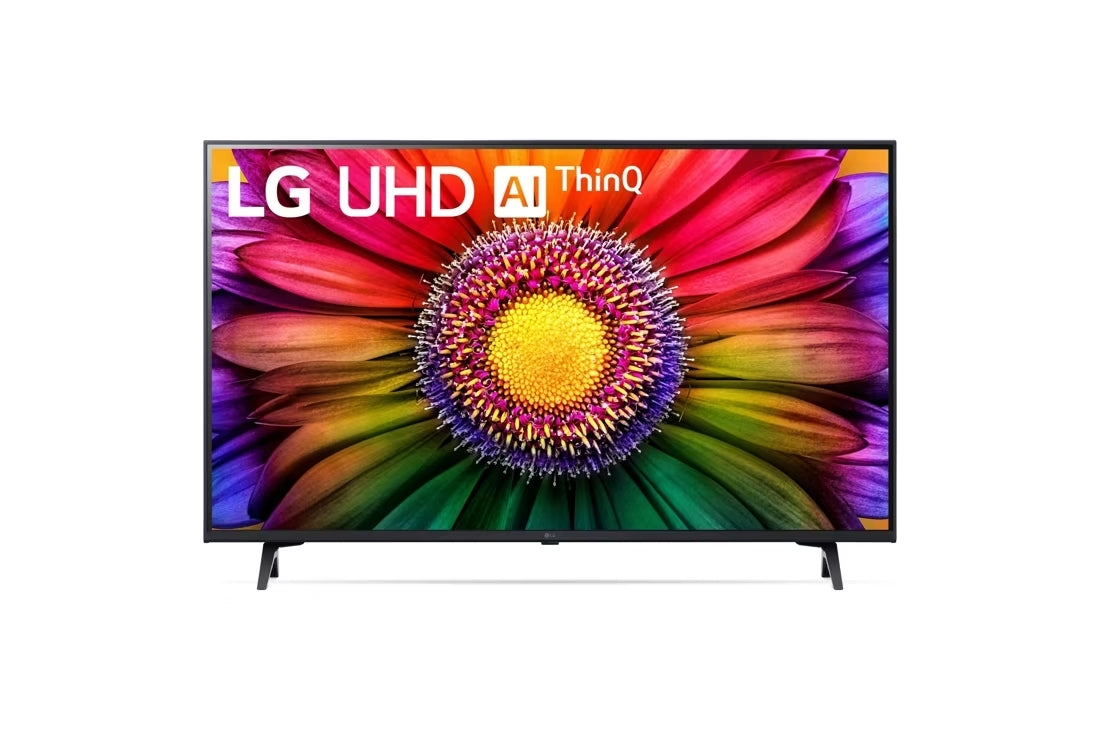 PANTALLA LG 43 Inch Class UR8000 series LED 4K UHD Smart webOS 23 w/ ThinQ AI TV
