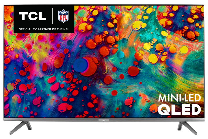 PANTALLA TCL 65" CLASS 6-SERIES 4K MINI-LED QLED DOLBY VISION HDR SMART ROKU TV