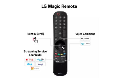 PANTALLA LG 65 Inch Class QNED75A series LED 4K UHD Smart webOS 23 w/ ThinQ AI TV