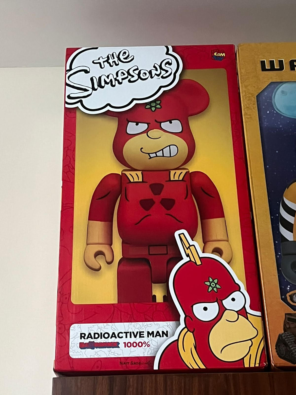 BEARBRICK RADIOACTIVE MAN LOS SIMPSON